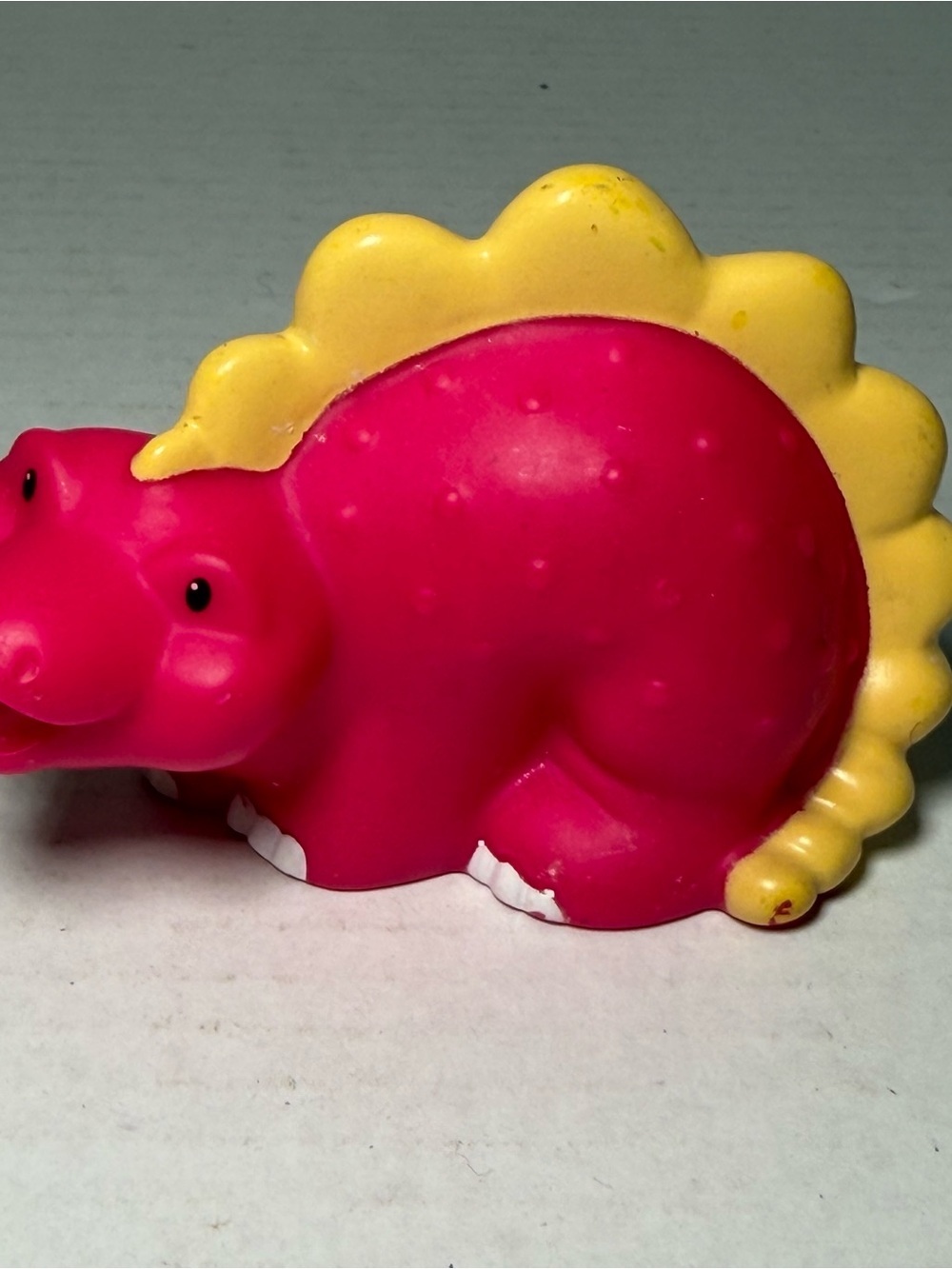 Fisher Price Little People Pink Stegosaurus Dinosaur Figure
